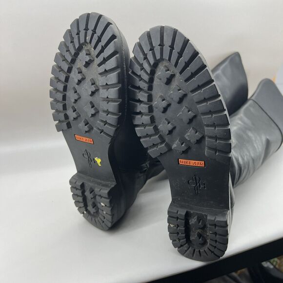 Cole‎ Haan Kensington Boots Women Size 7 B Shoes Black Leather Zip Up Waterproof - Picture 6 of 8